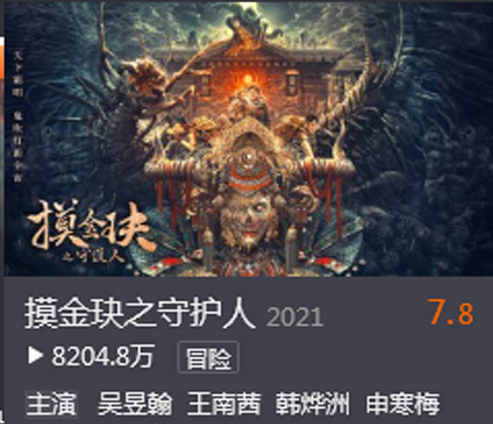 原创摸金玦之守护人一部被低估的网大