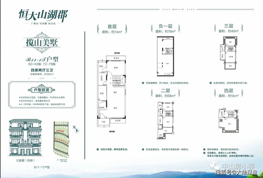 佛山高明恒大山湖郡90322㎡山湖洋房别墅