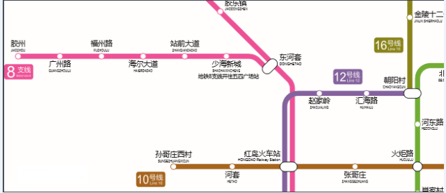 青岛地铁新动向,北部再规划4条线路