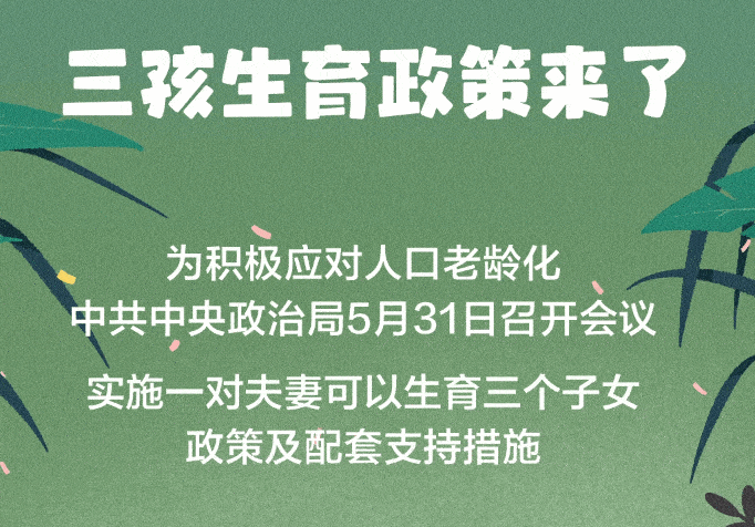 速看"三孩"政策的配套支持措施来了