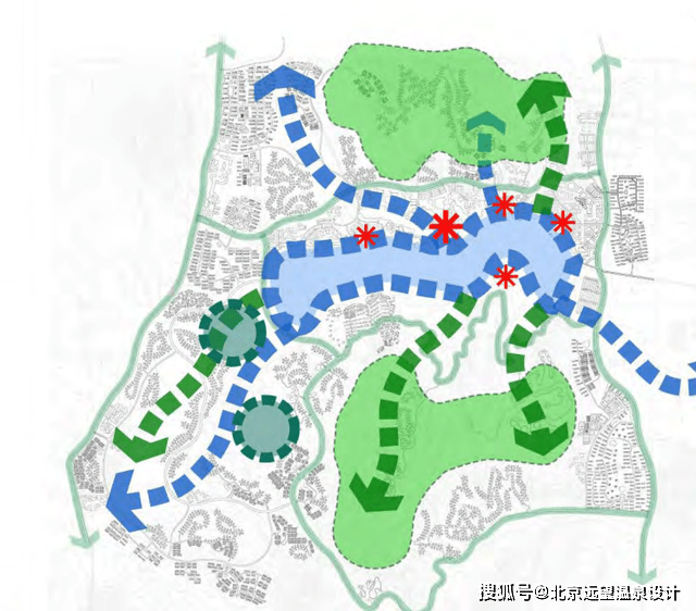 河北石家庄蟠龙湖温泉度假区规划设计方案