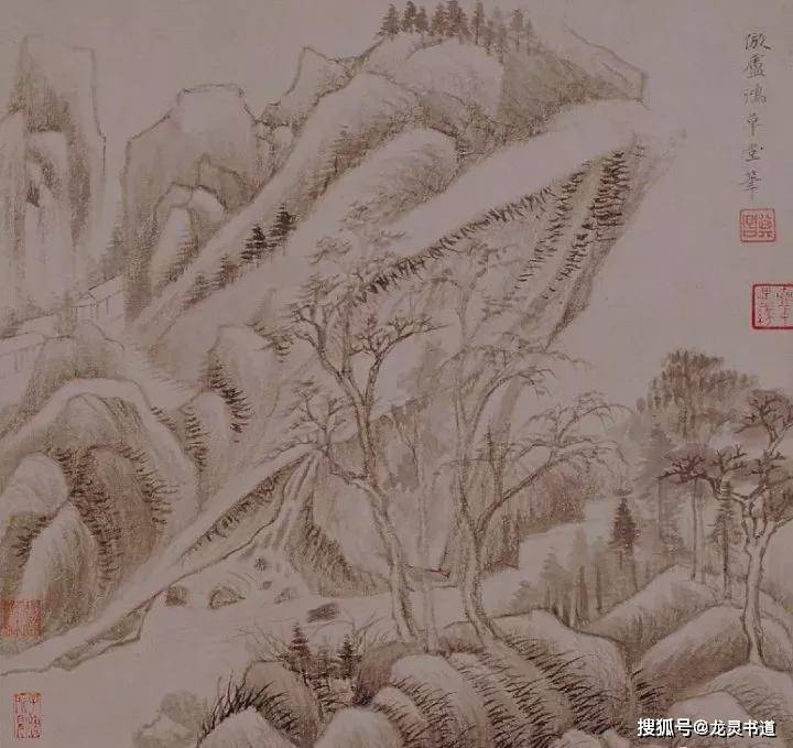 古代山水画中,山水,树木有何奥秘?
