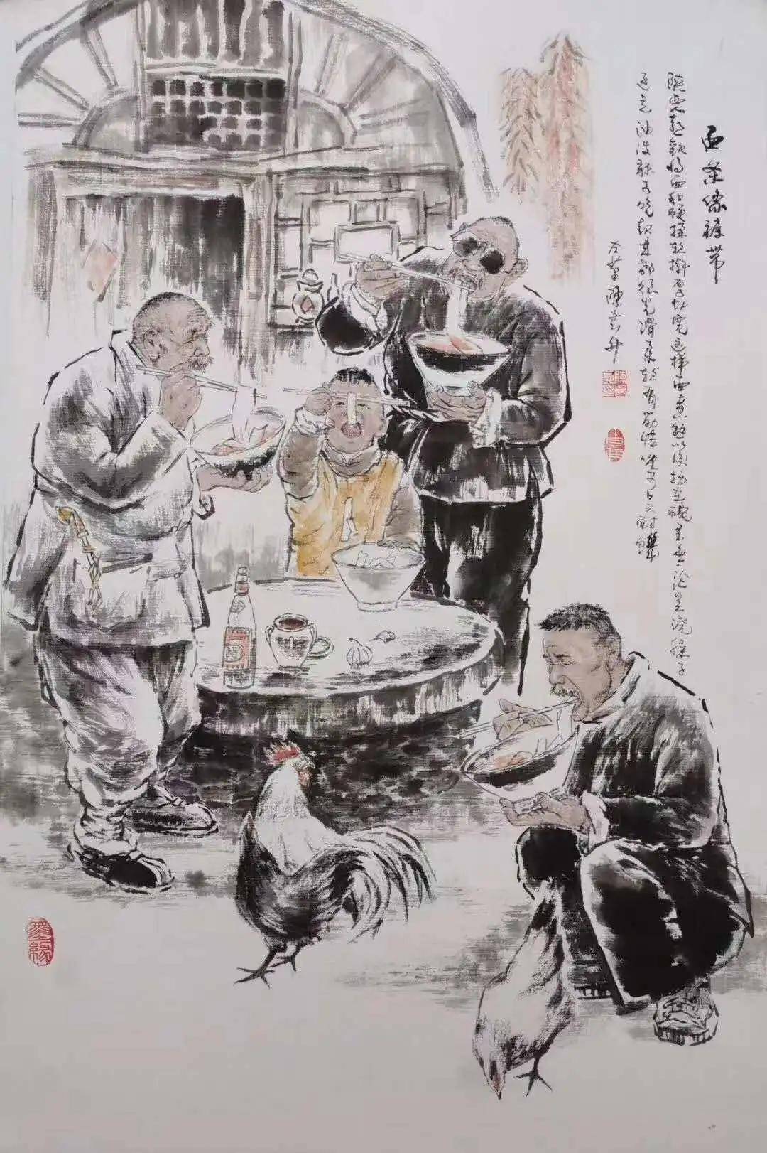 碧血丹心铸画魂访独臂人物画家陈书升