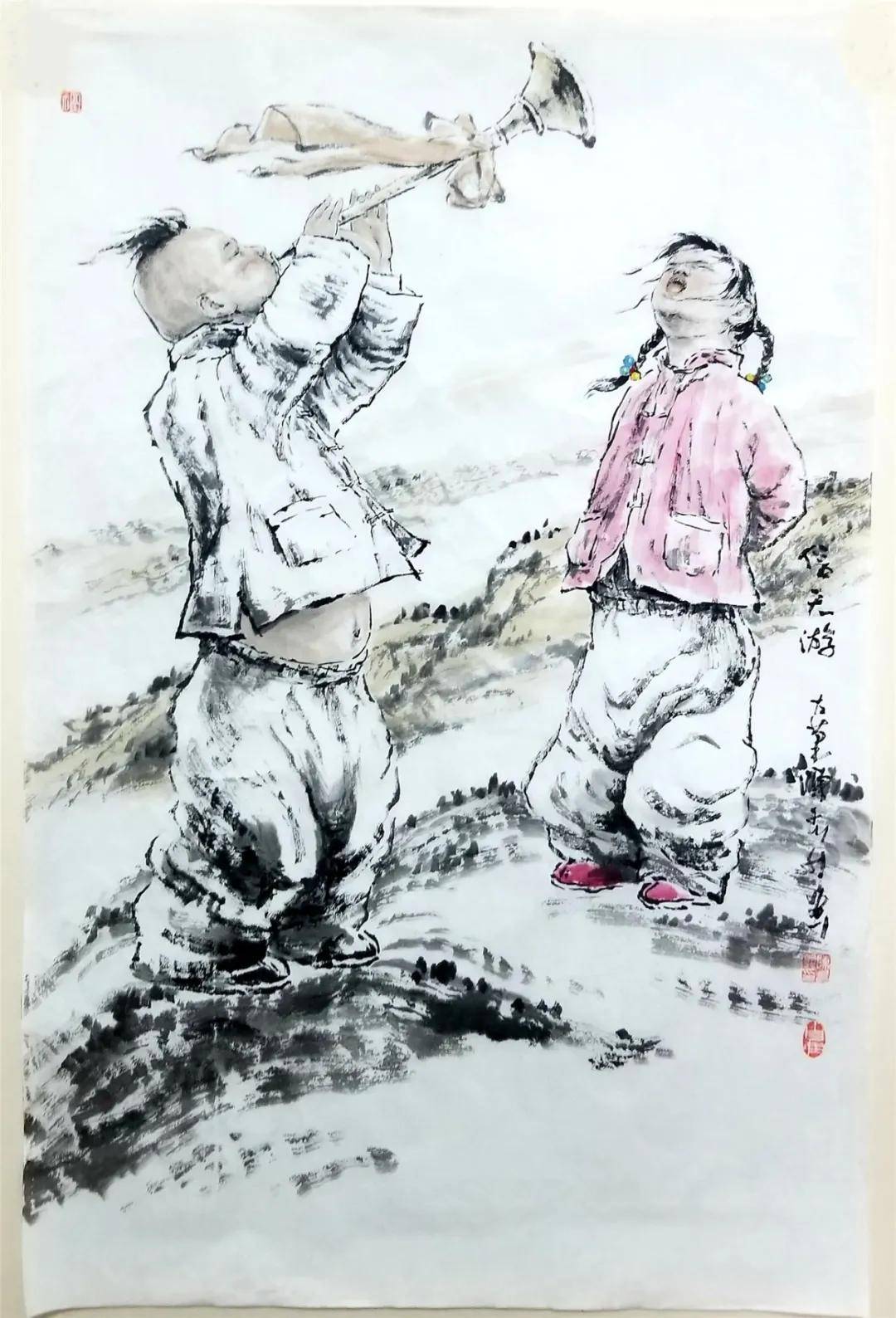 碧血丹心铸画魂访独臂人物画家陈书升