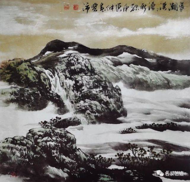 吴兴沛先生兴趣广泛,曾从事基础素描,水粉,油画,摄影,后转至国画山水