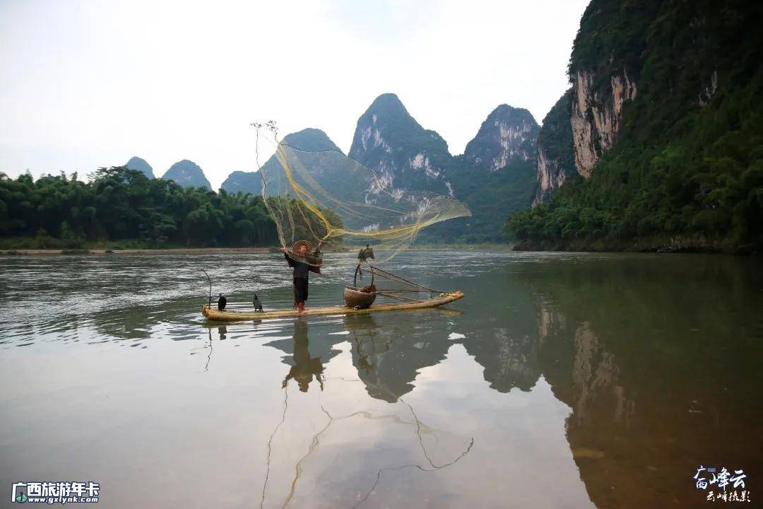 桂林九马画山,一座山峰九匹马,你数出了几匹 广西旅游年卡_漓江