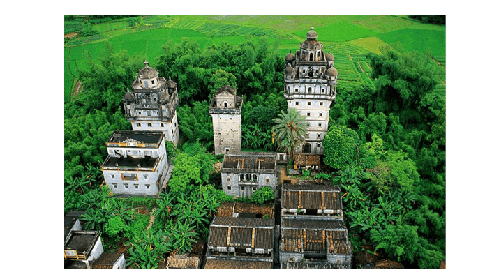 开平碉楼,走进《让子弹飞》的取景地