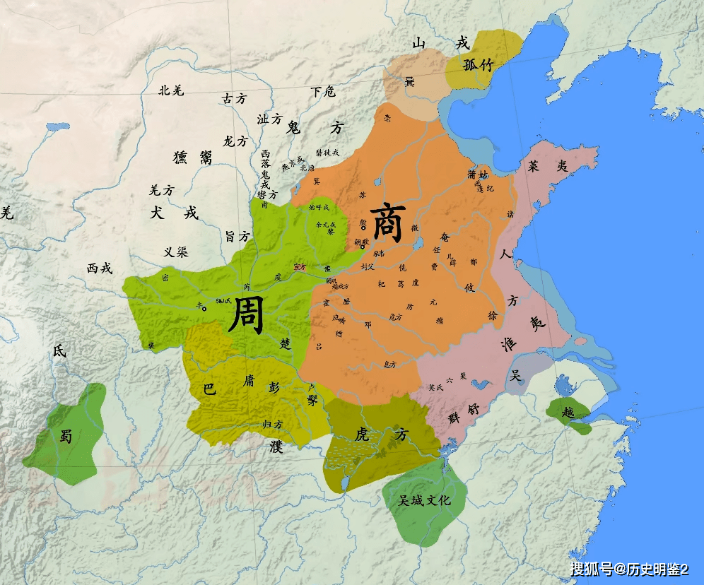 原创春秋战国局势图如何理清春秋战国大变革时期的进程