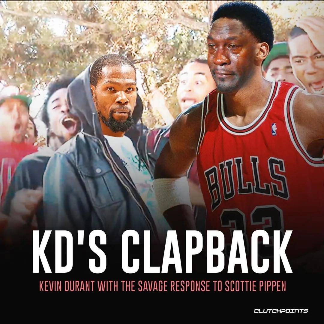皮蓬惹怒杜兰特!nba第一键盘侠果然厉害