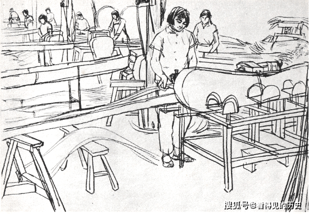 70年代的速写 看看那时候的人民公社
