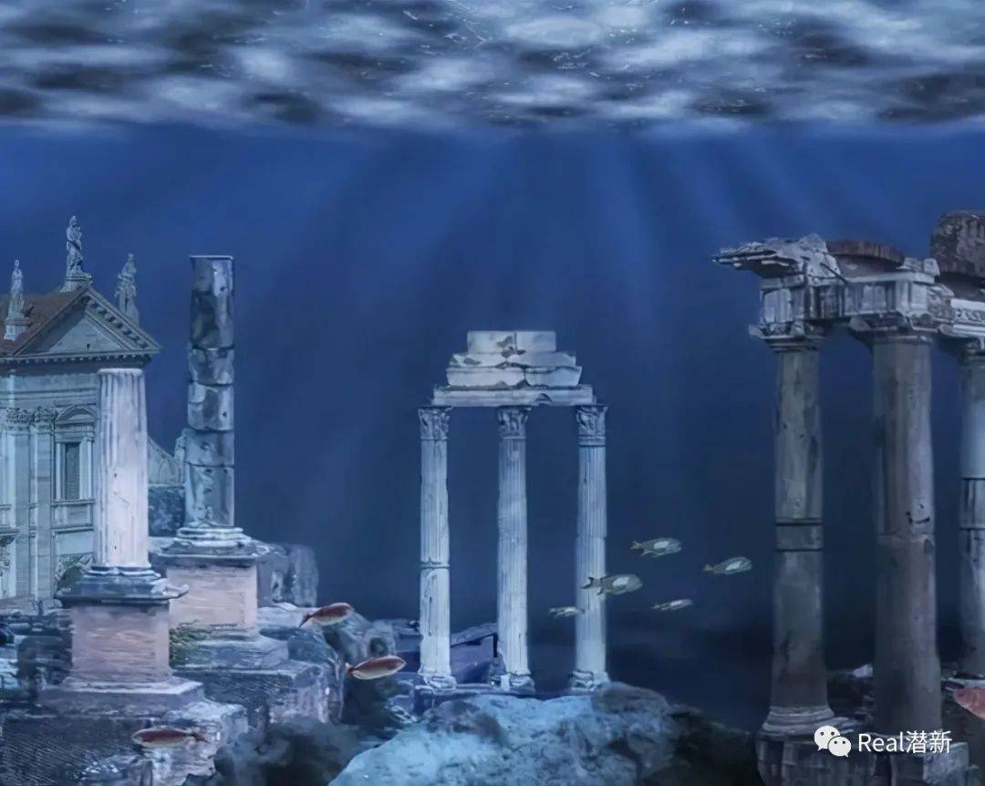 8座海底古城,代表着一串文明兴衰