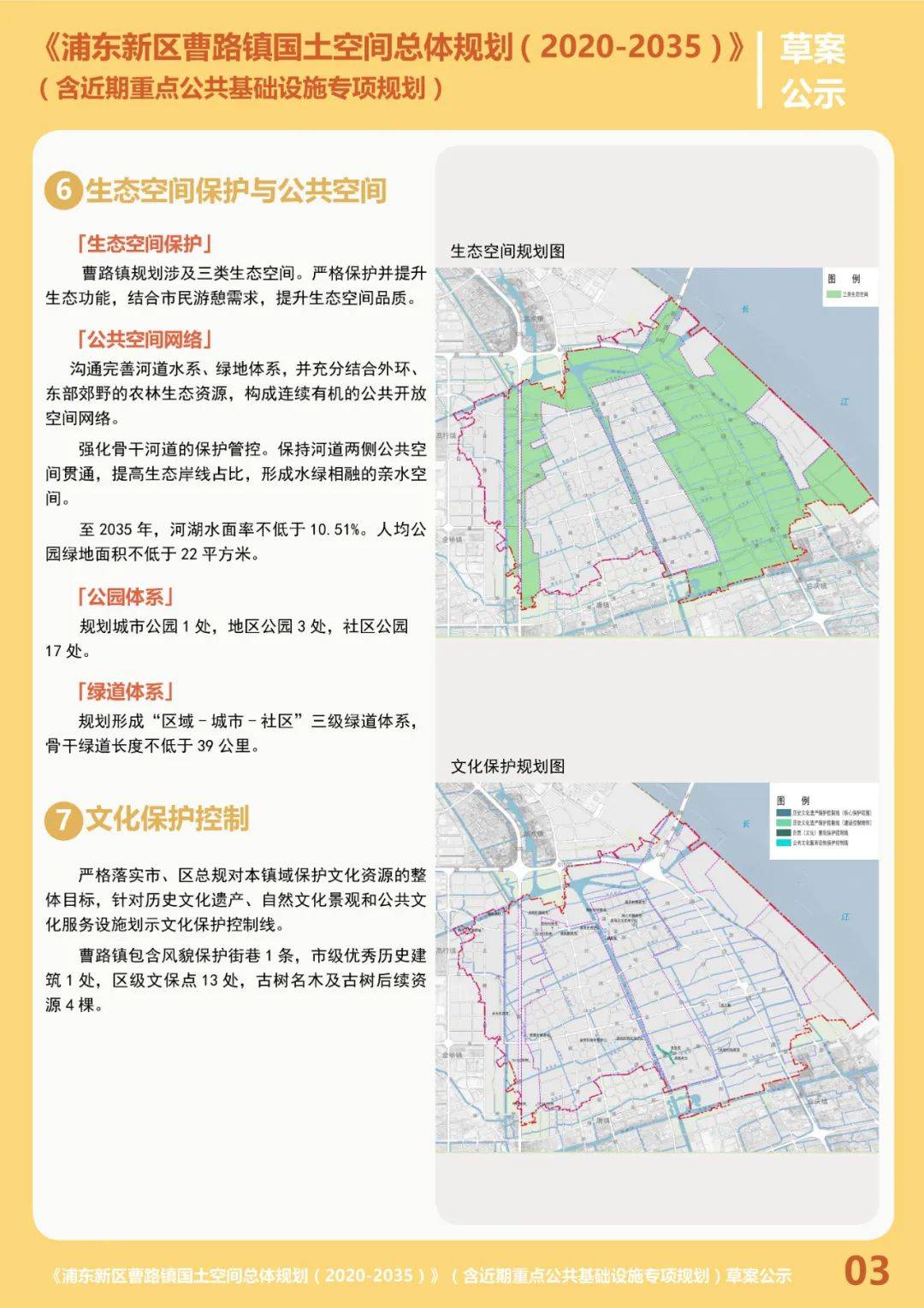 曹路国土空间总体2035规划之"曹路-唐镇-合庆"城镇圈