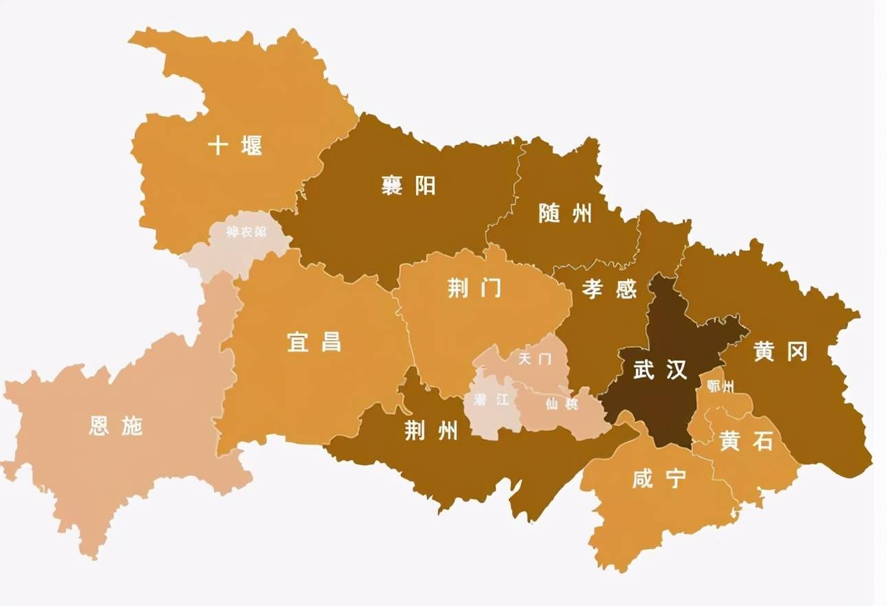 原创湖北省的区划调整,12个地级市之一,鄂州市为何没有1个县?