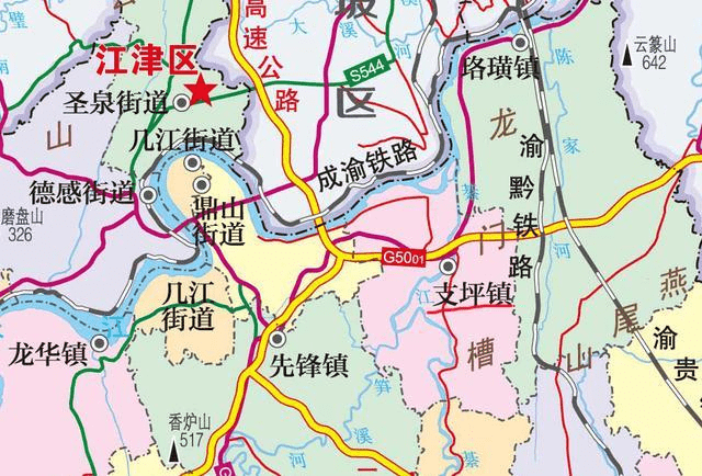 原创正常地域升级都是撤镇设街道,重庆江津一地升了街道又被撤回小镇
