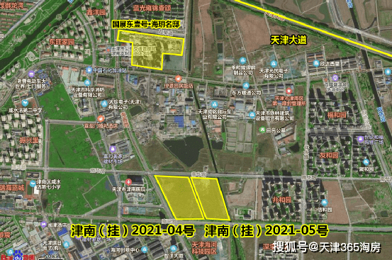 洪泥河a2号地位于津南区辛庄镇.