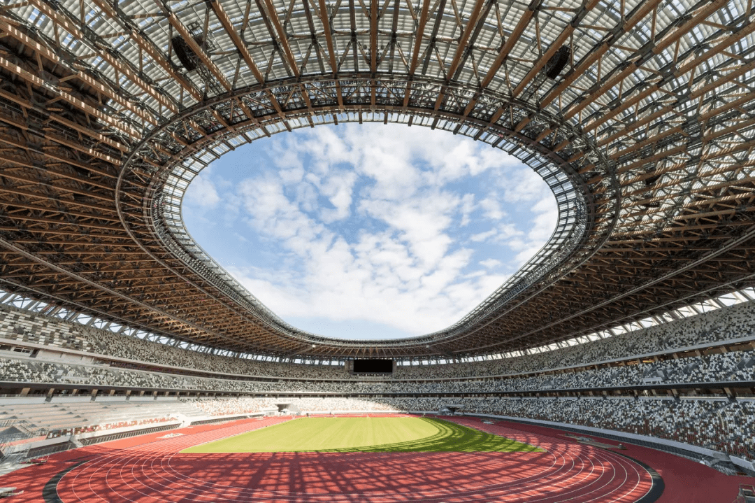 日本新国立竞技场以现代的外观诠释历史,并沿用了日本传统建筑中"屋檐