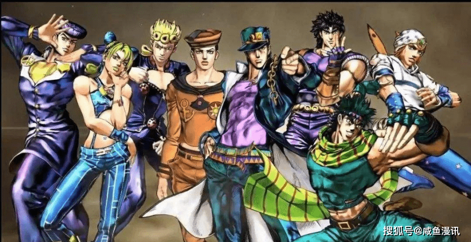 原创《jojo的奇妙冒险》:风靡全球的jojo,为什么这么火?