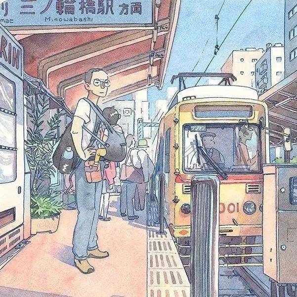 同年美术 | 波兰画师擅长清新治愈日系动漫,曾与新海诚多次合作!
