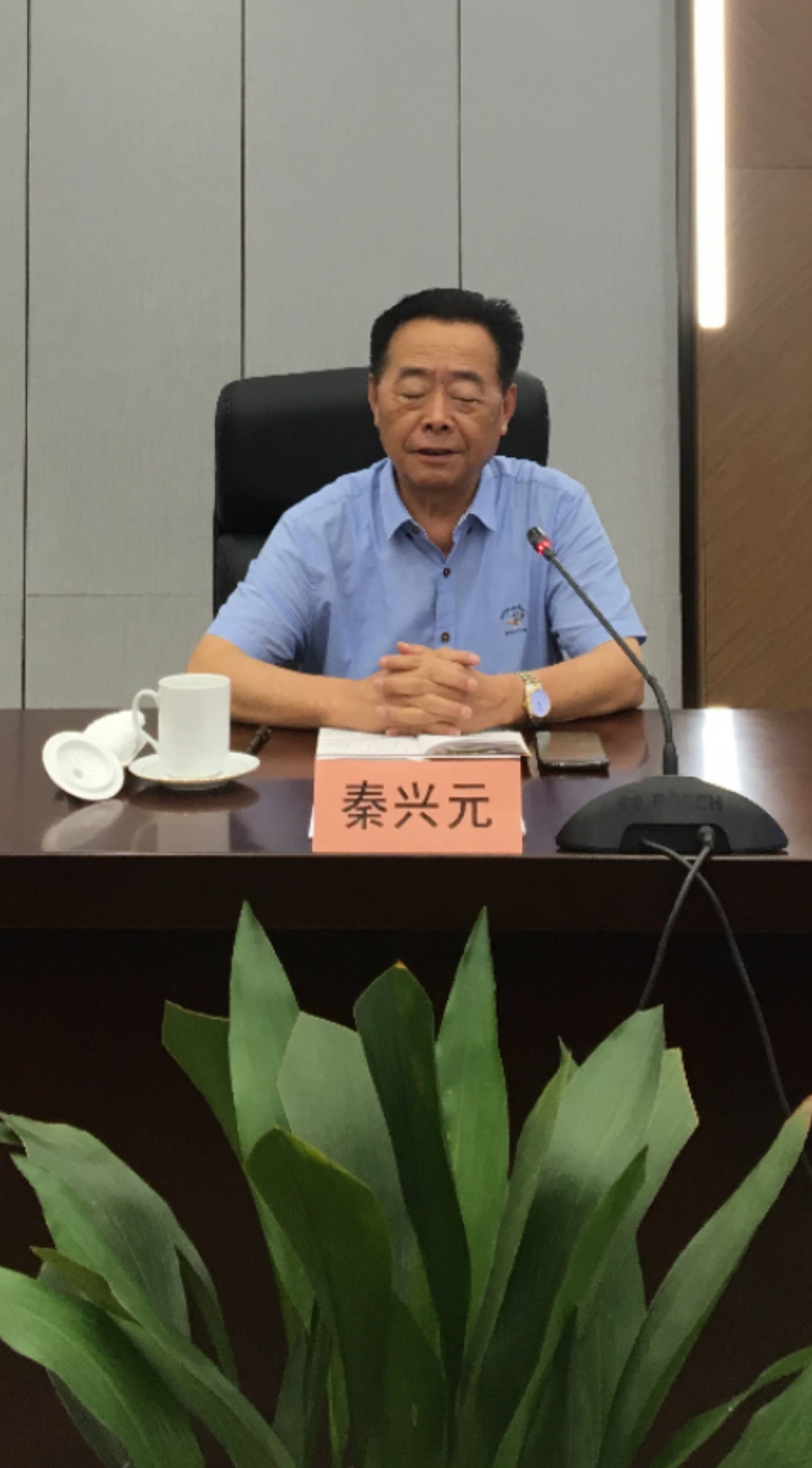 苏州市关工委秦兴元主任在常熟调研民企关工事业发展新路径