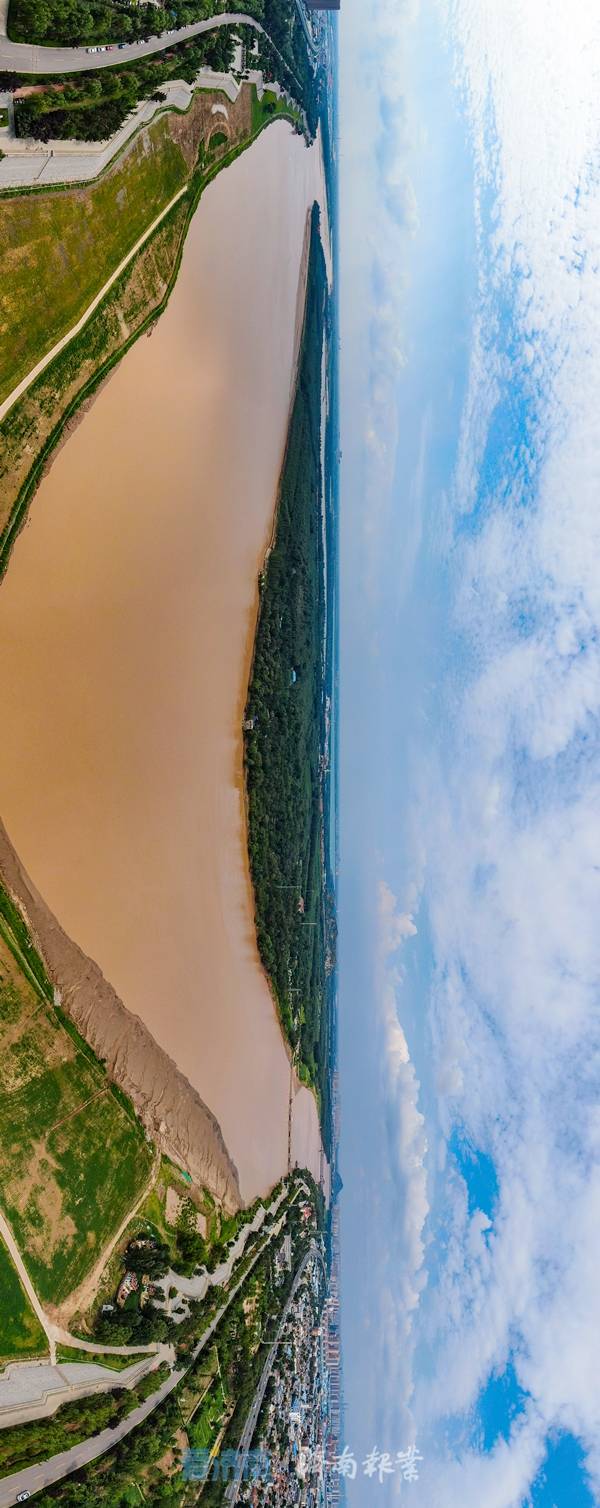 爱航拍|爱济南带您登顶最佳黄河观景平台 第一视角赏鹊华美景