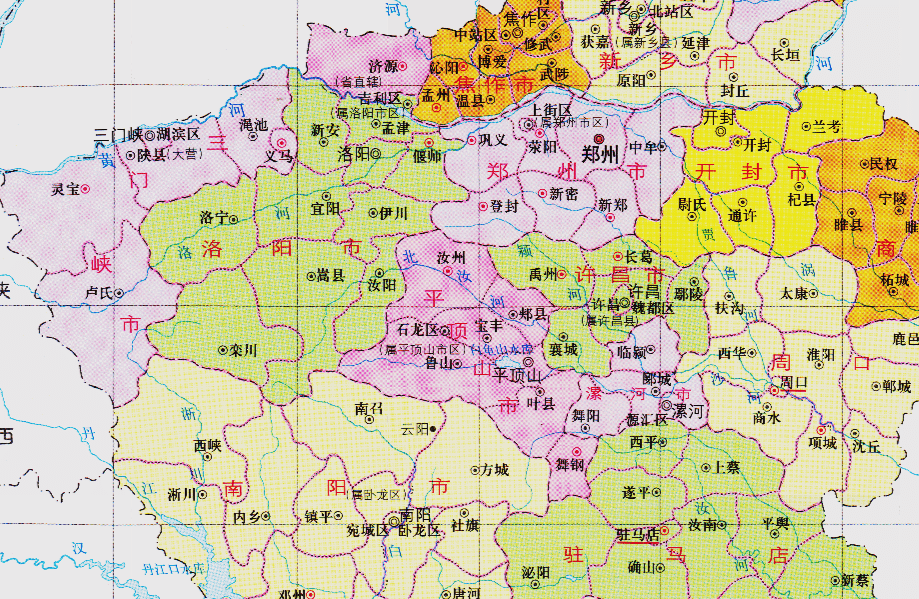 河南省的区划调整17个市之一三门峡市为何有6个区县