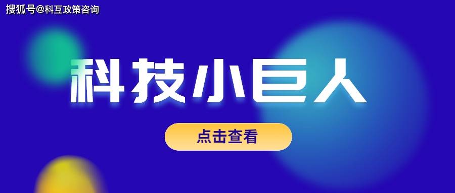 科技小巨人2021年度上海市科技小巨人申报指南