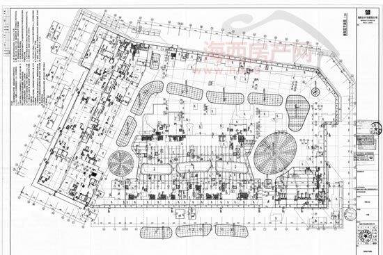 福州高新万达广场图纸调整:购物中心主次店重新编号