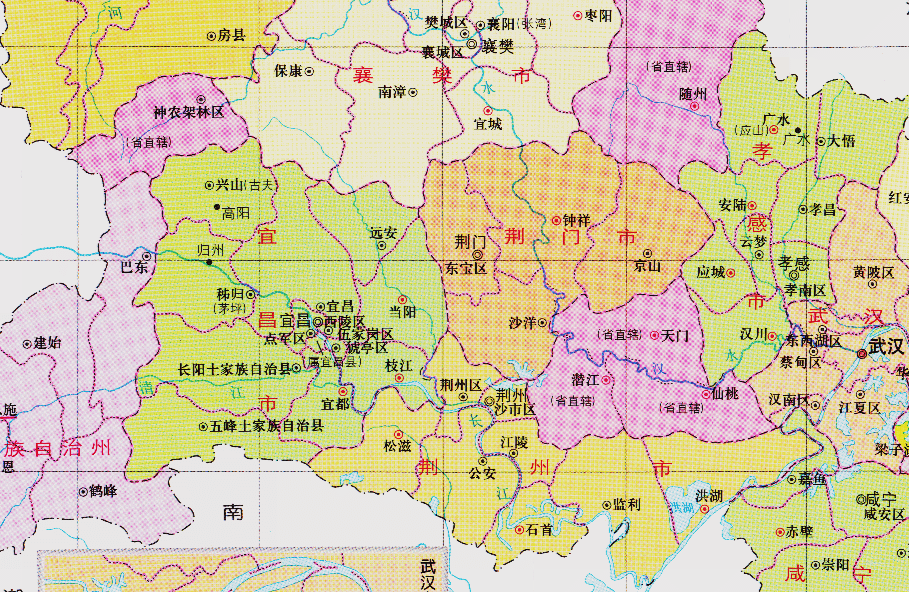 原创湖北省的区划调整12个地级市之一宜昌市为何有13个区县