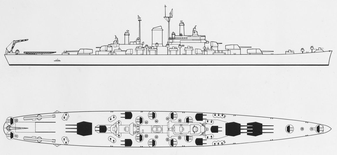 1分钟10轮齐射,投掷弹药13.7吨的世界最强全炮巡洋舰