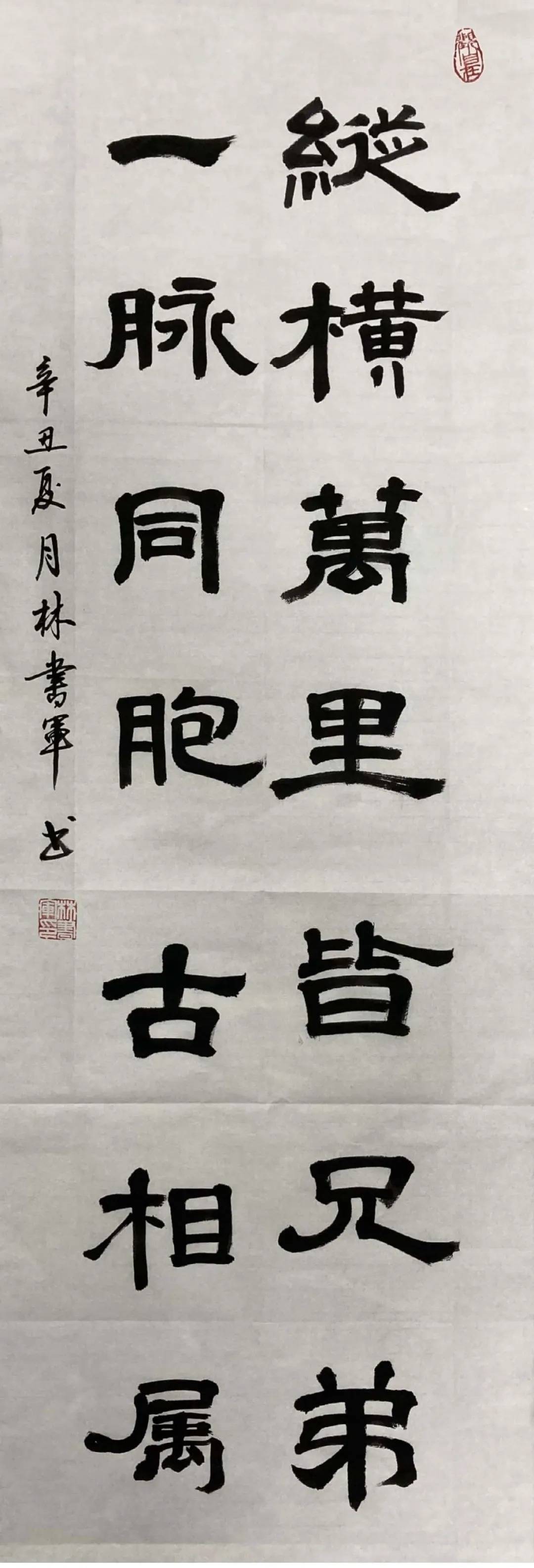 原创"河南挺住 郑州加油"抗洪主题书法作品网展(第四期)