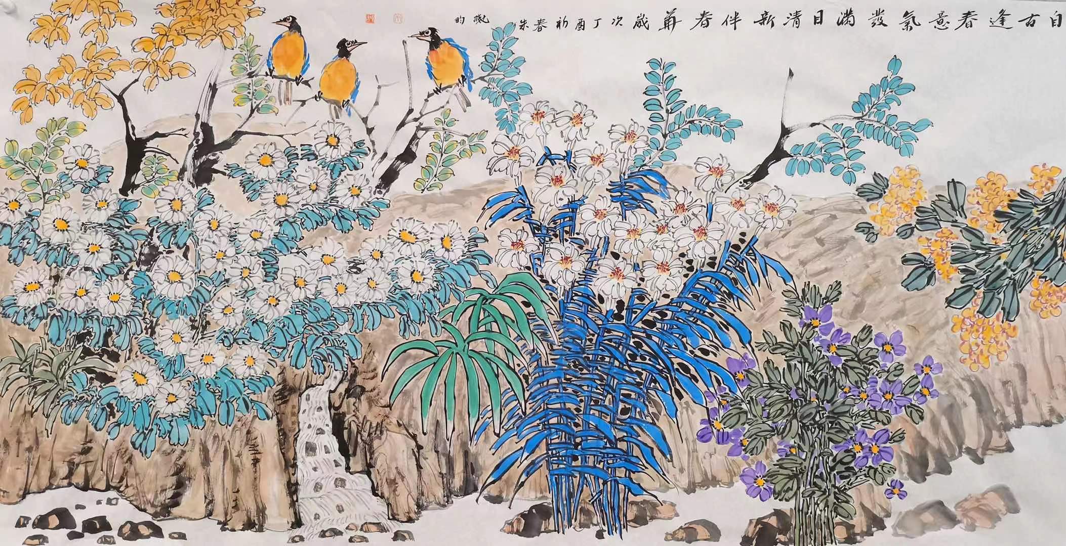 著名画家朱晓昀作品赏析