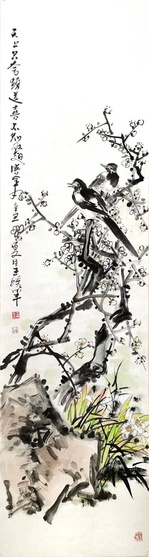 诸法无我——大写意花鸟画家王晓军作品欣赏