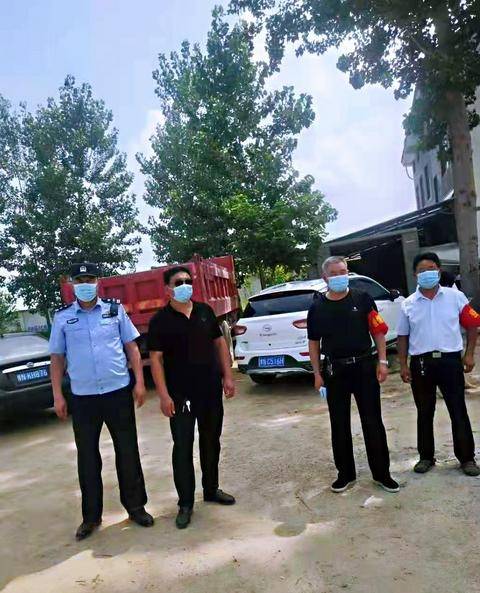 疫情当前 使命在肩-- 虞城县公安局张集派出所民警奋战一线疫情防控