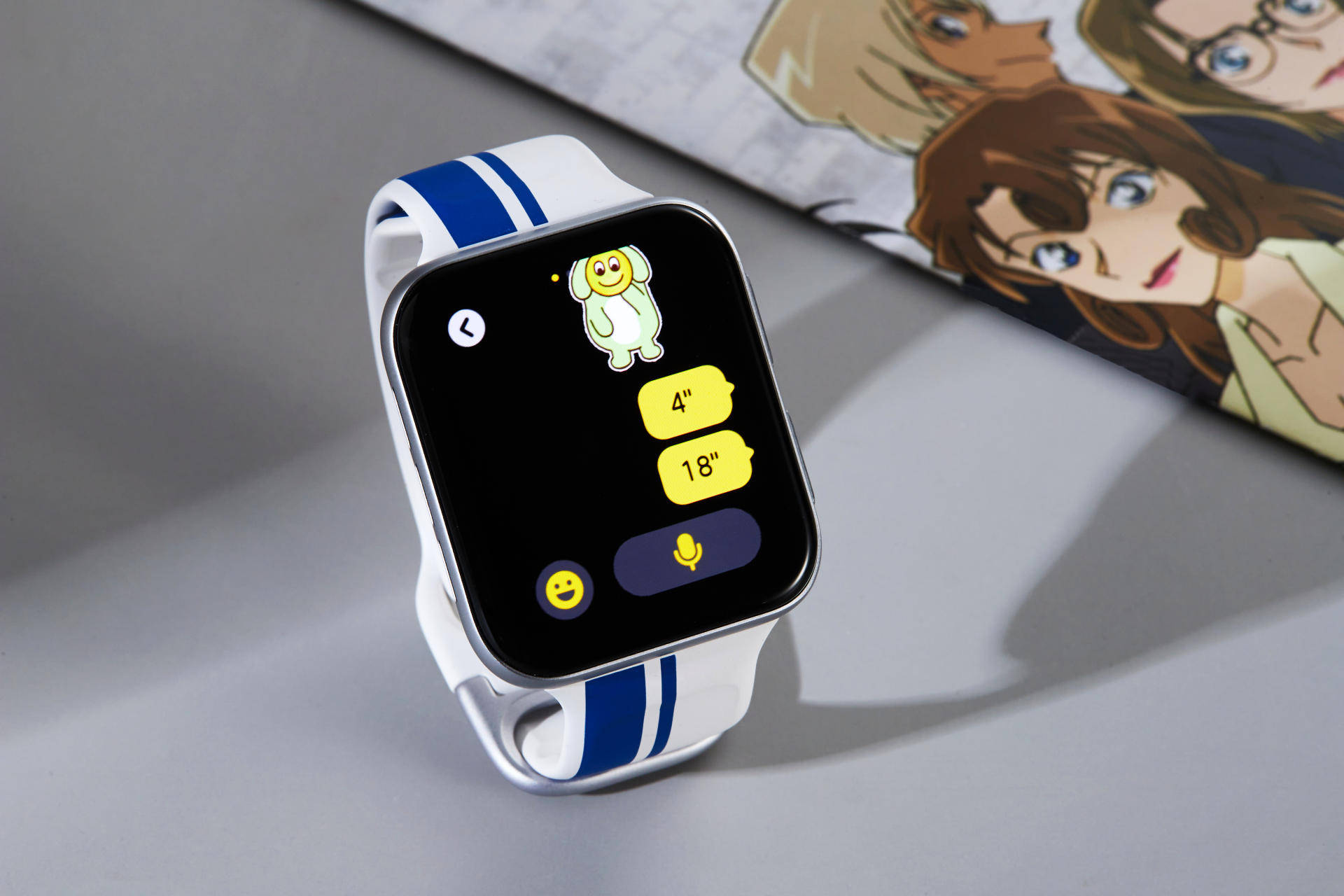OPPOwatch2柯南表盘,柯南表盘 送给自己的成人礼开箱oppowatch2柯南限定版体内的dna动了
