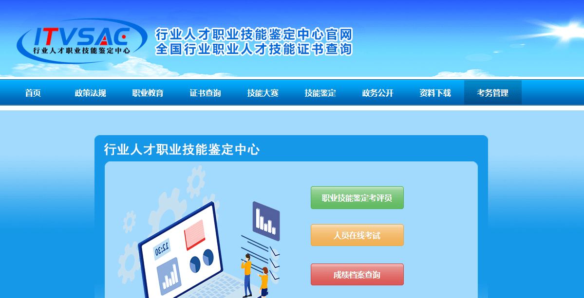 itvsac行业人才职业技能鉴定中心技能等级证书长什么样?格式样板来了