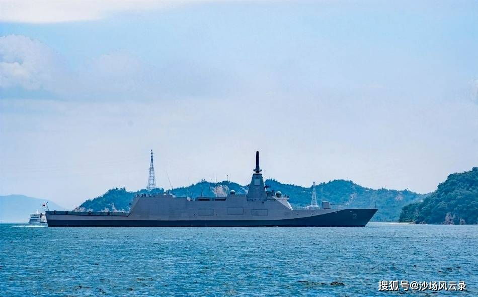 日本海自30ffm型护卫舰二号舰"熊野"号完成首次海试,预计明年服役