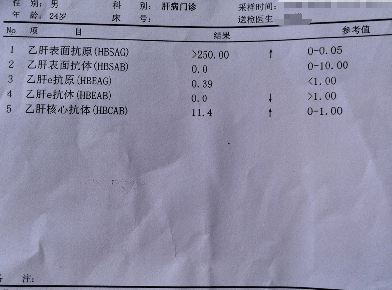 乙肝五项怎么看,手把手教学,学会了,你就是半个医生