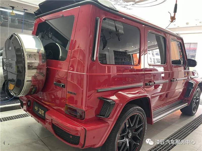 奔驰g350改装案例:奔驰g350改装巴博斯brabus套件