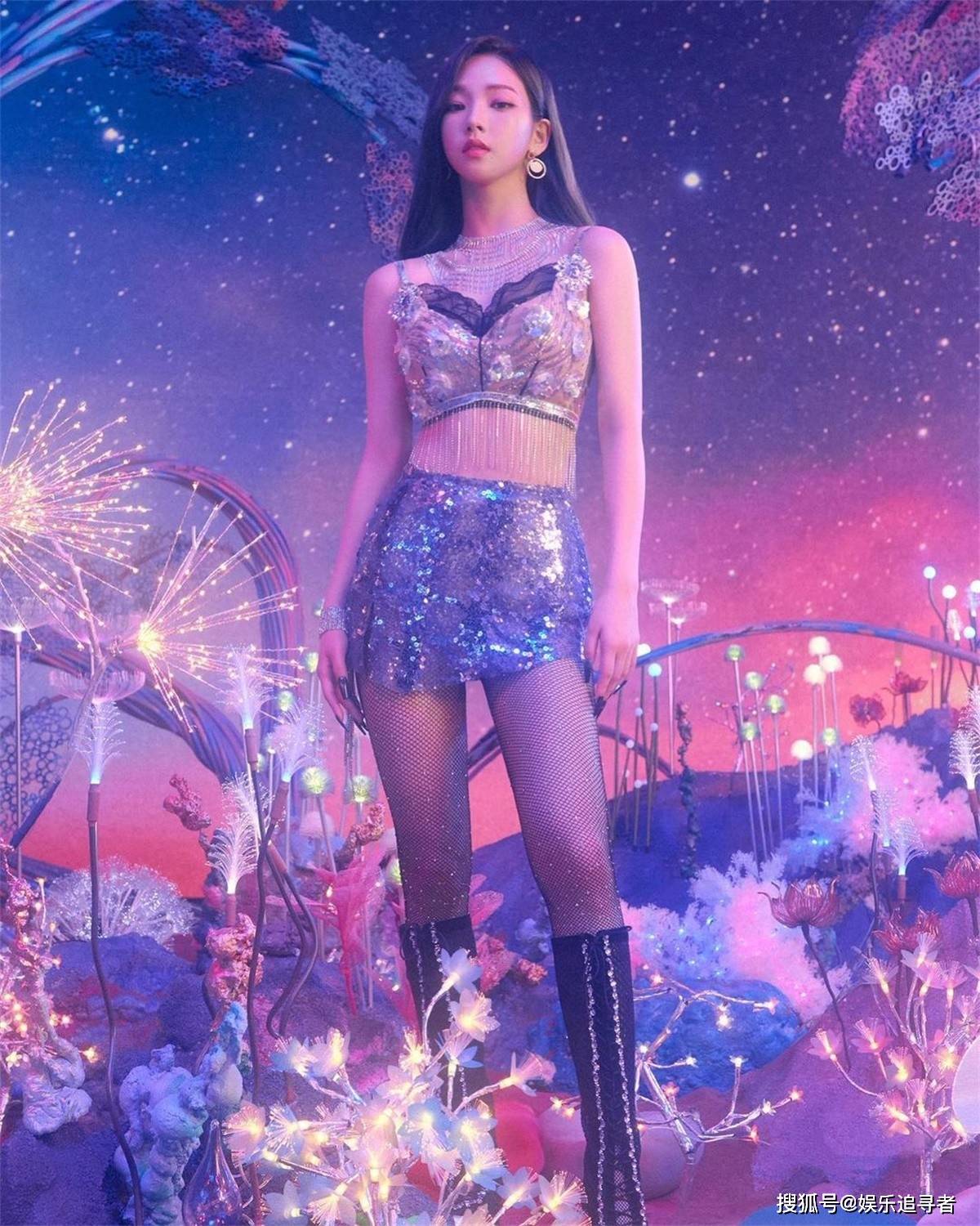 原创aespa女团身高知多少!柳智敏167公分,忙内宁艺卓最低?