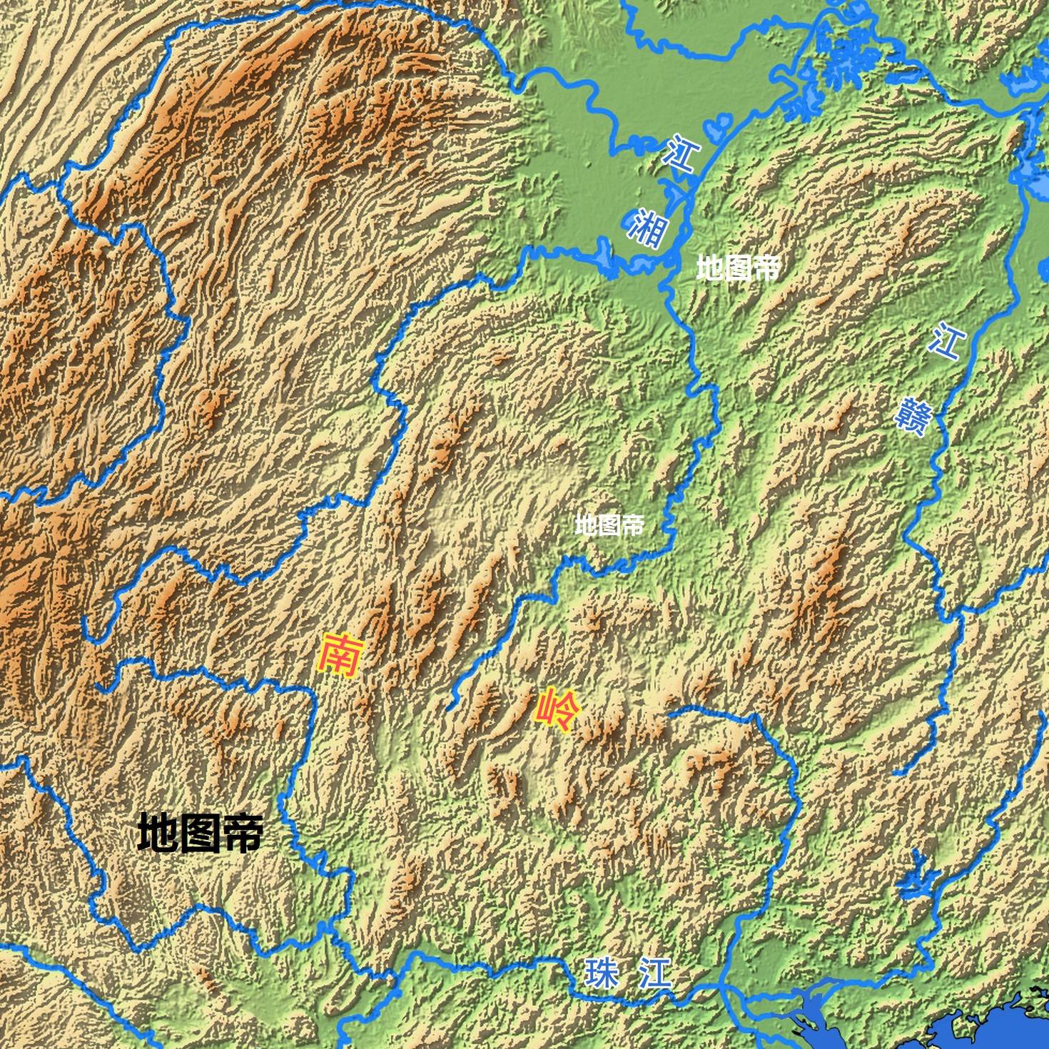 灭六国后,秦始皇征岭南,为何要修灵渠?_南岭