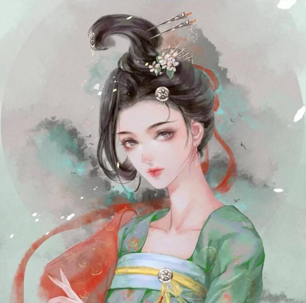 古风精美手绘头像 做一个素净的人,远离那些混乱和嚣张
