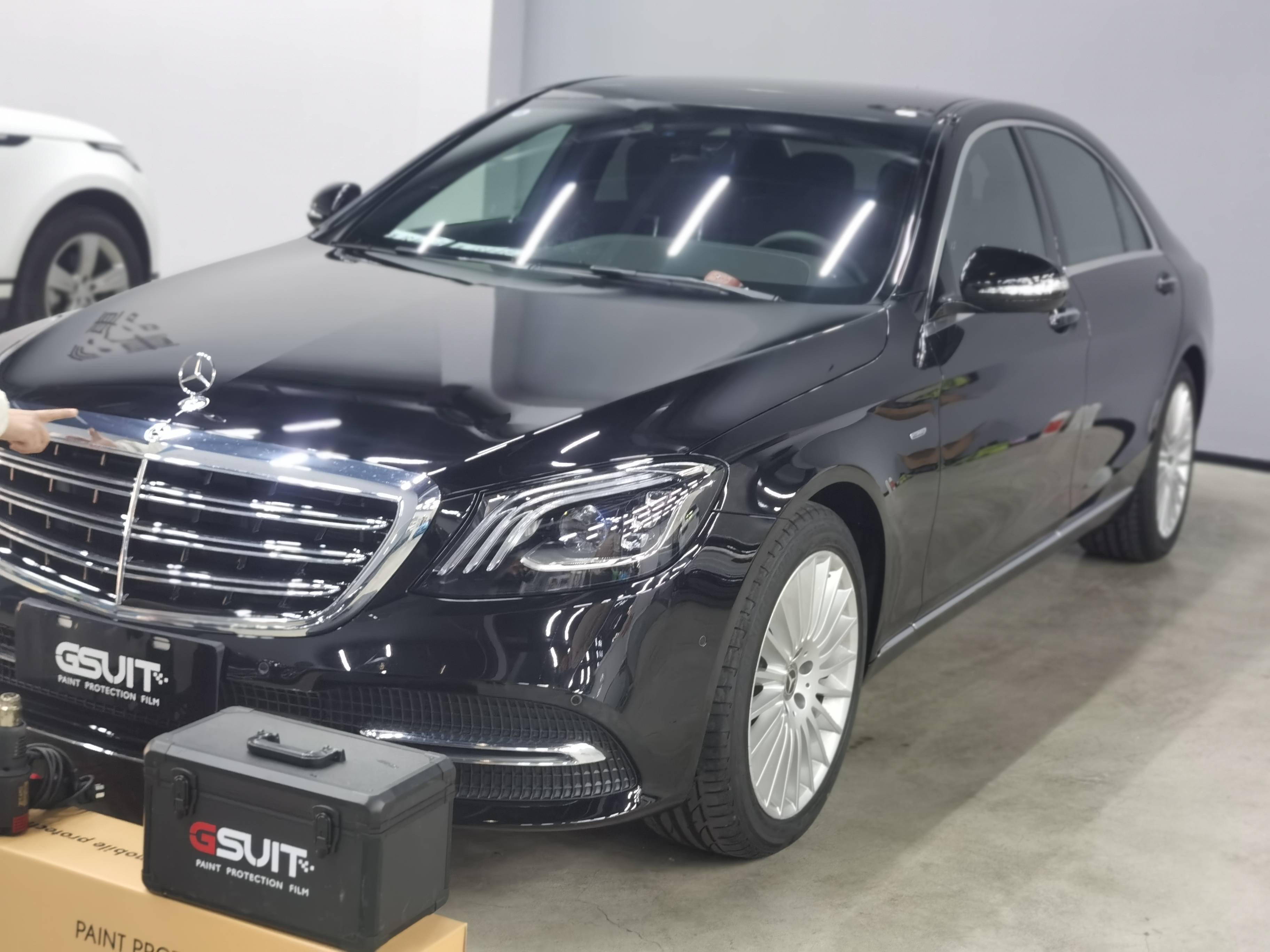 奔驰s350隐形车衣多少钱极秀gsuit隐形车衣tpu材质最佳选择
