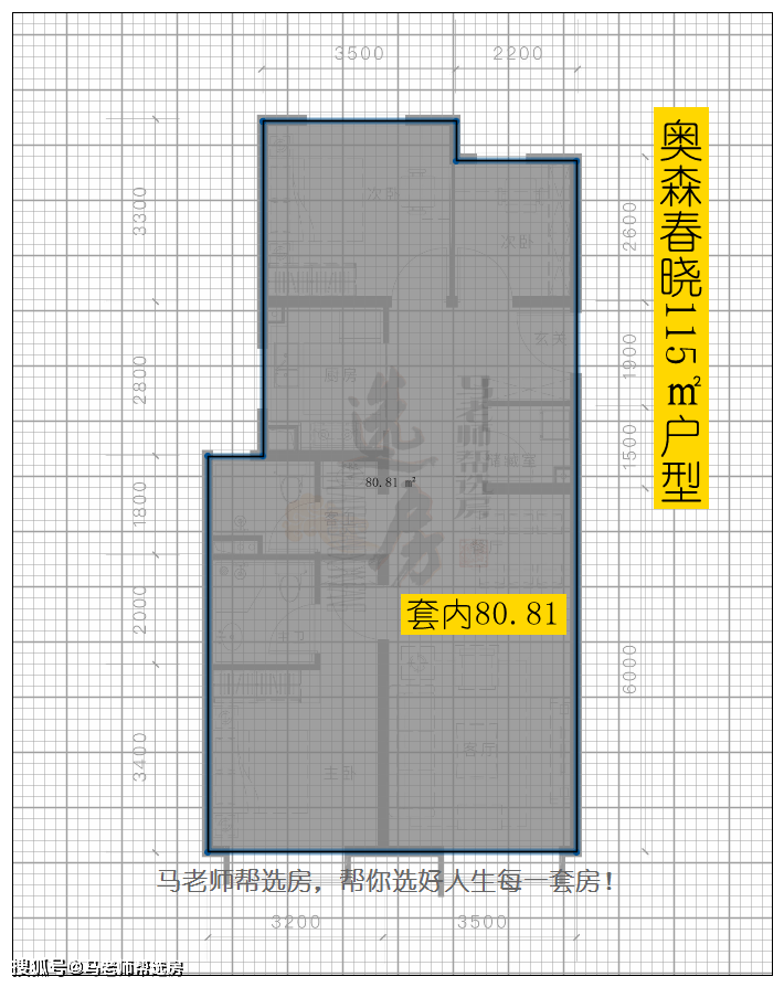 马老师又出大事了奥森春晓北清云际实际得房率再创新低了