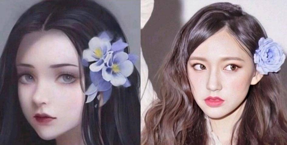 原创娱乐圈的建模脸明星:杨超越可爱,张予曦精致,严宽神还原