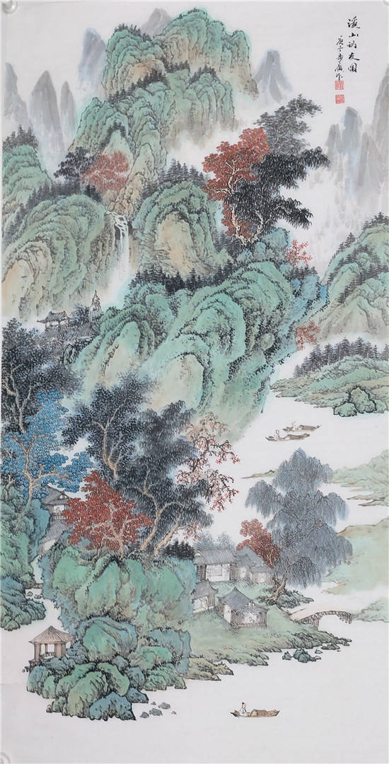 丁步广最具有学术研究山水画精品邀请展