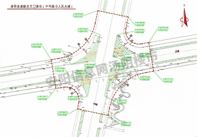 安阳汤阴新动静!4条城区规划路建设即将动工!