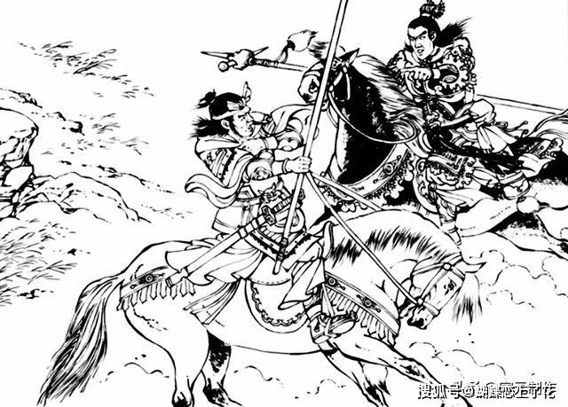 他一个回合生擒了彭白虎,班翻浪一个回合被李存孝一槊砸死,而一直令
