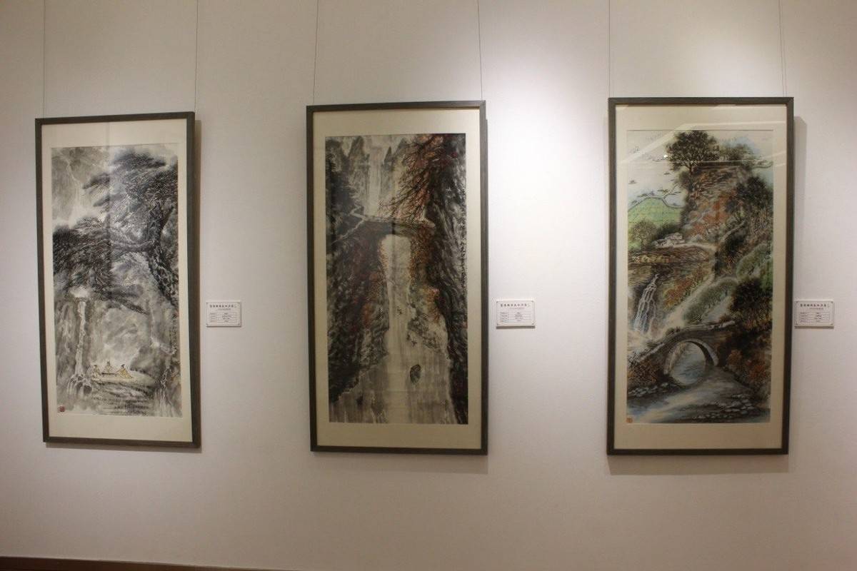 聚焦经典盛世丹青郑毓宁国画作品展在北京炎黄艺术馆隆重展出