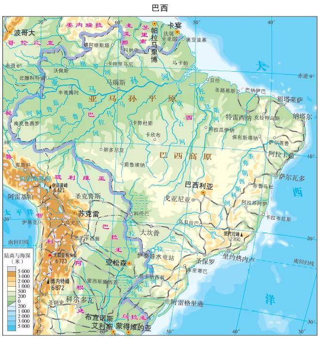 【学法指导】区域地理高频考点 第19讲 巴西知识点总结!
