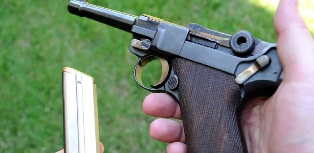 原创鲁格p08手枪:二战德军军官配枪,让盟军着迷的战利品